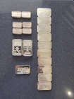 19 Assorted 1 OUNCE Bars of Silver