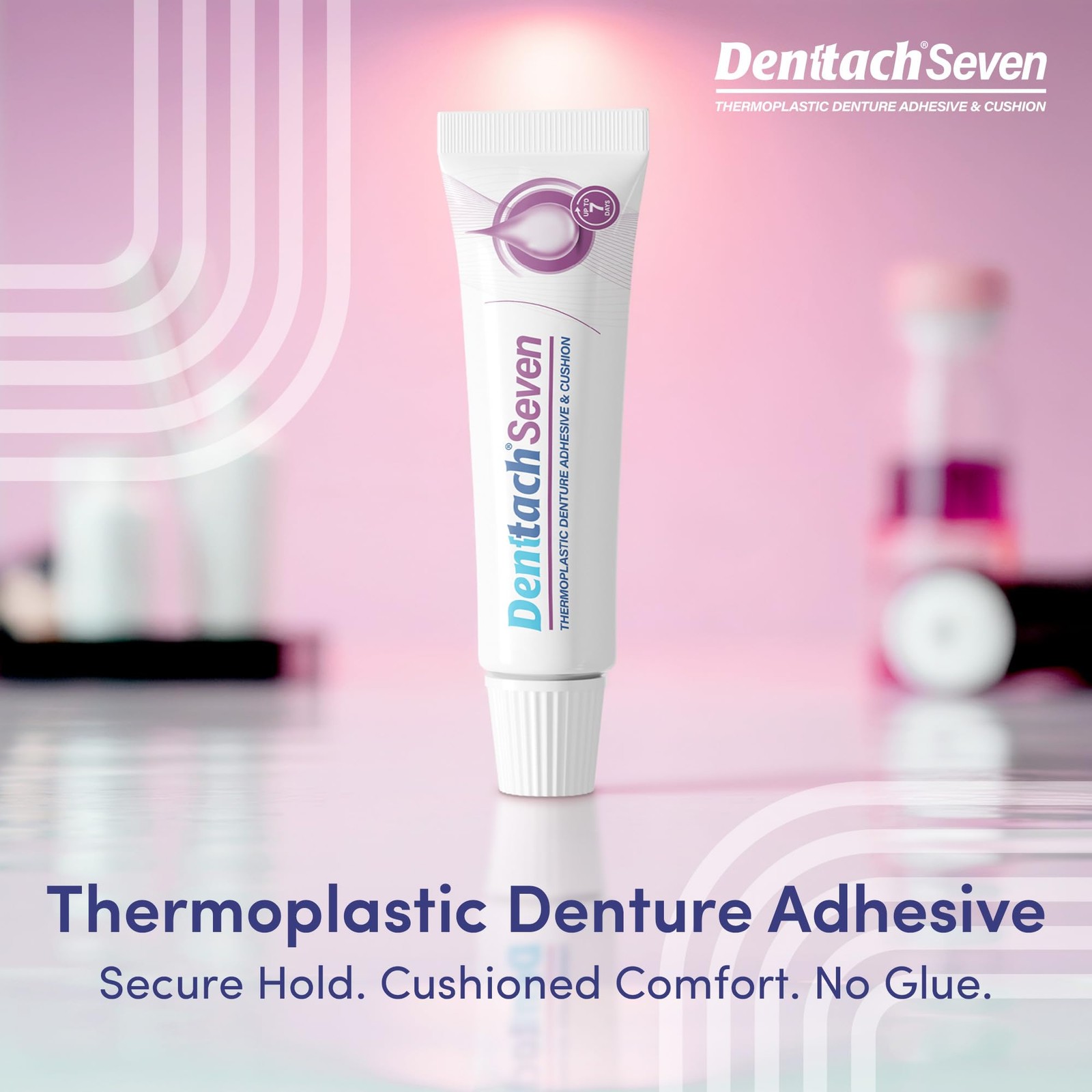 Seven Denture Adhesive, Thermoplastic Denture Adhesive, Cushion, Reliner for ...