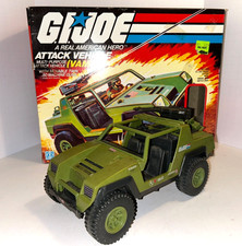 VINTAGE 1982 Hasbro GI JOE- VAMP Attack Jeep - ORIGINAL BOX