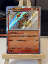 Charmeleon 110/091 Shiny Rare Paldean Fates Holo Pokemon Card English NM