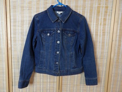 Women's Style & Co Size PM Blue Denim Trucker Jacket