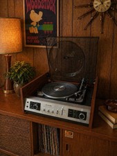 Vintage 1969 Sony Stereo Music System FM/AM Stereo Turntable HP-480 HELP ME