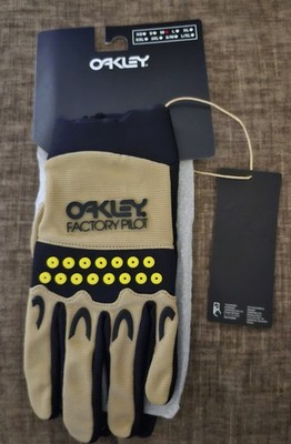 Oakley Mens Switchback Mountain Bike Glove 2.0, Pebble, Medium