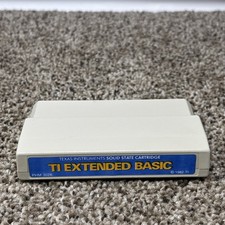 Texas Instruments ti-99/4a Extended Basic 1982 PHM 3026 Cartridge Command Module