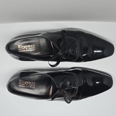 Kingsman George Cleverley X Mr Porter Patent Leather Oxford 