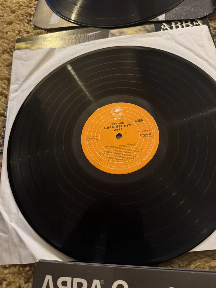 ABBA Vinyl job lot 6 x albums 12” record 33rpm music records vinyl album pop  - Image 2 of 4