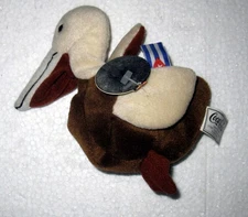 Vintage 1999 International Collection Coca-Cola Plush Can Can the Pelican #0221