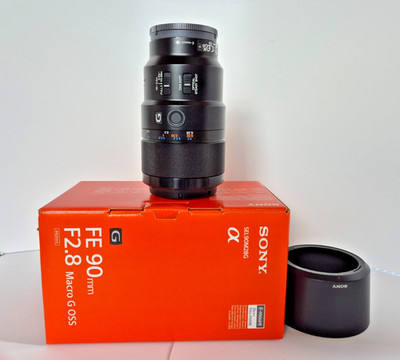 Sony FE 90mm F/2.8 G OSS Makroobjektiv - Schwarz  neuwertig