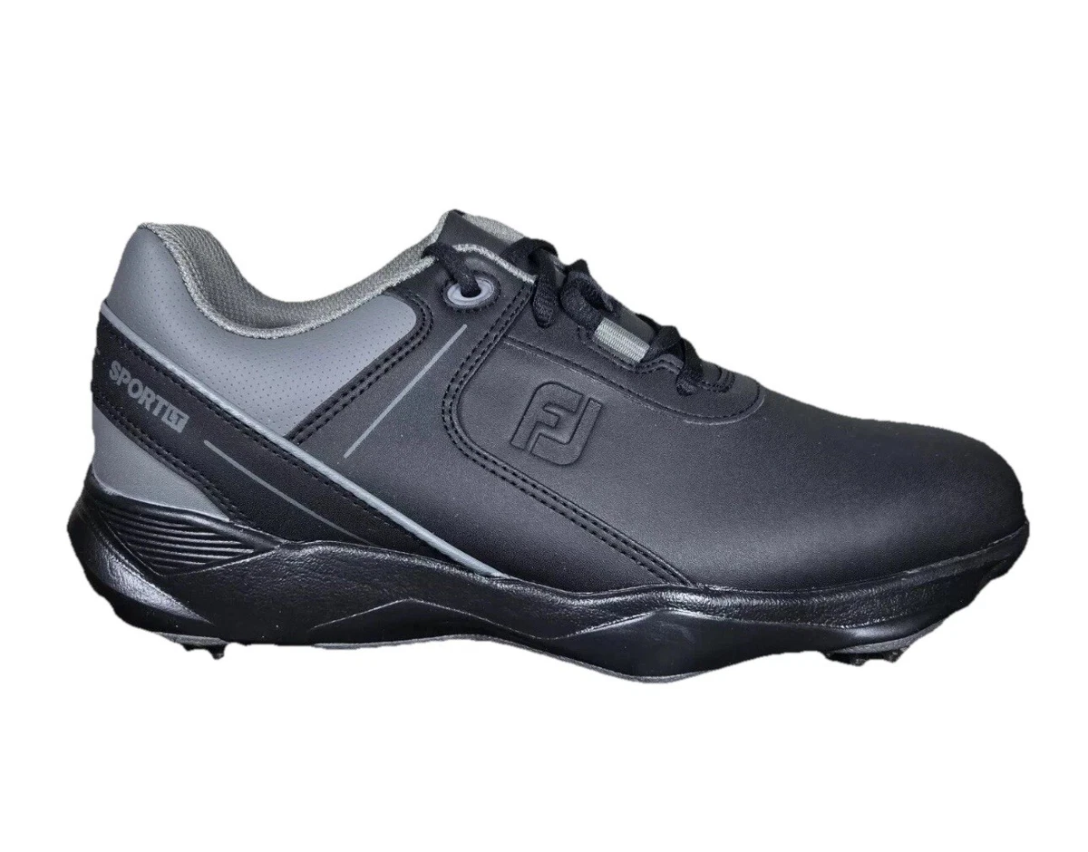 FootJoy Leather Upper Black Golf Shoes for Men for sale | eBay