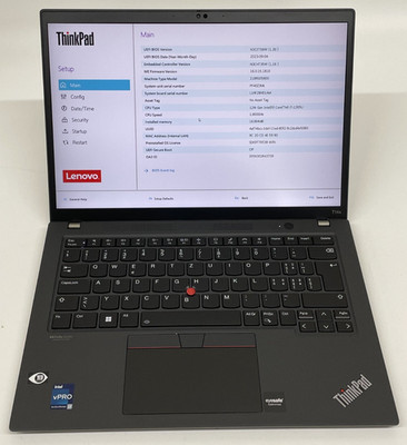 Lenovo ThinkPad T14s Gen 3 14'' i7 12. Gen 16GB RAM 512GB SSD QWERTZ in Grade A