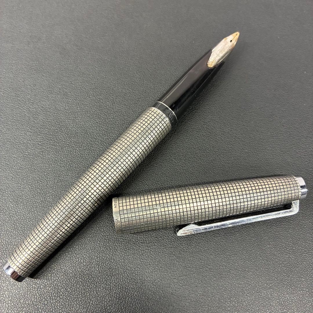 PILOT Sterling Silver Fountain Pen Japan Made Unique Finish Ready