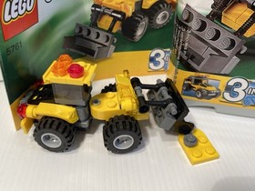 Lego Creator 3 In 1 Bulldozer Construction Number 4915