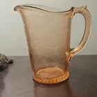 Strawberry pattern depression glass