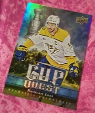 2025-26 Upper Deck Hockey #CQ-19 Roman Josi Cup Quest Nashville Predators