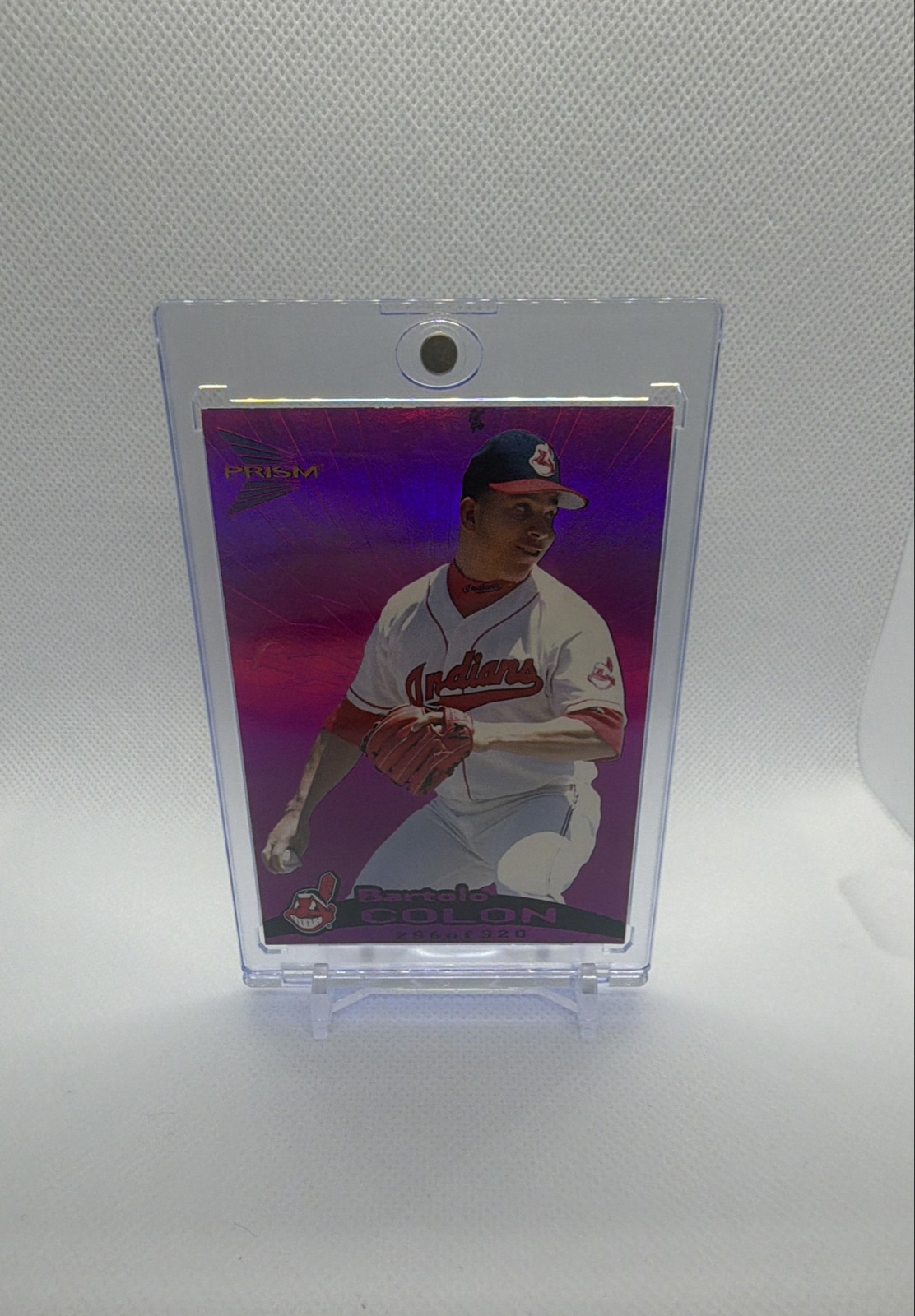 1999 Pacific Prism - Bartolo Colon #42 Holographic Purple 256/320