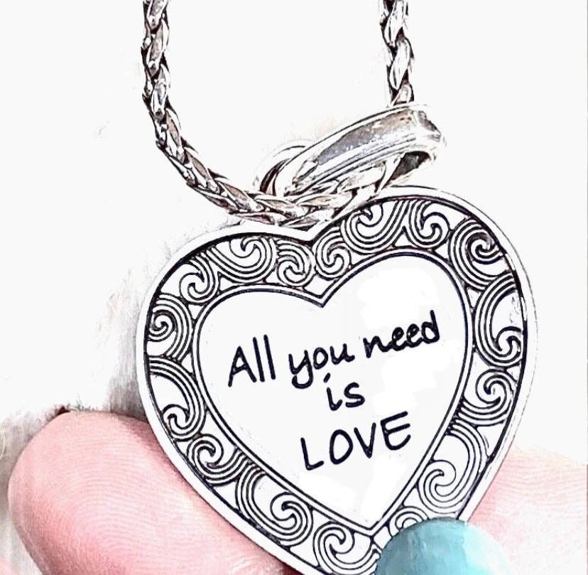 COLLAR CORAZÓN CRISTAL BRIGHTON VOYAGE TONOS BAYAS ROJAS CRISTAL SWAROVSKI LN+BOLSO✨VTG Foto 3 de 4