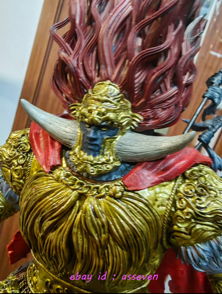 Customized Radahn Broken Star Red Lion Painted Resin Model  25CM Figure Statue