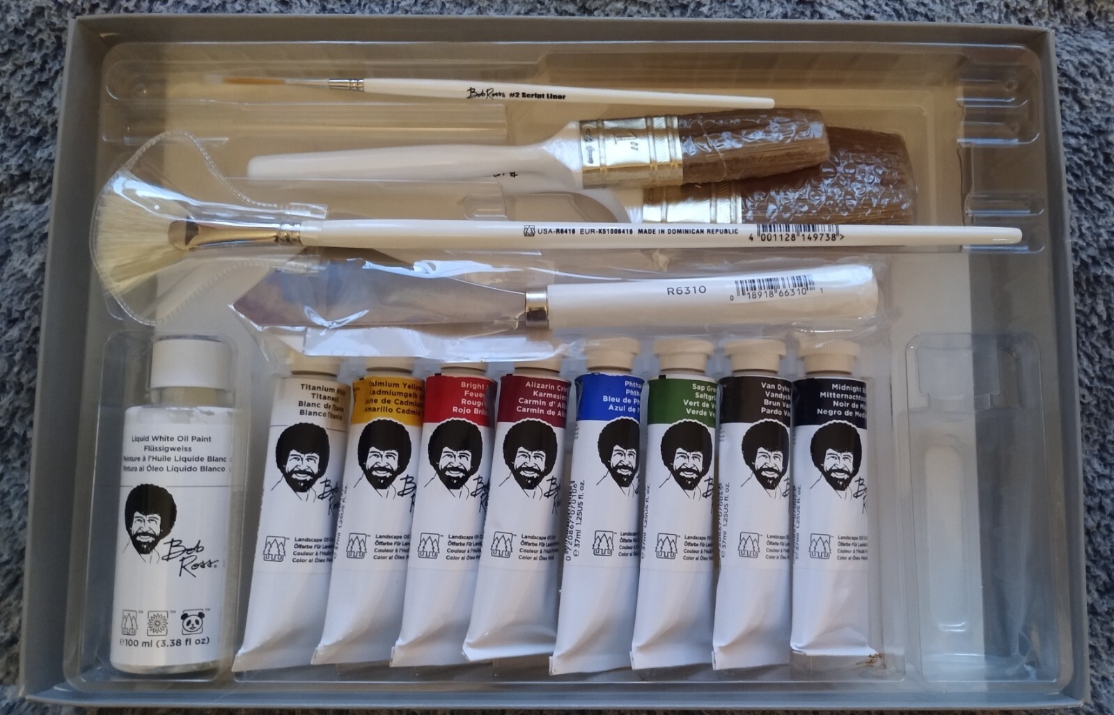 GENUINE Bob Ross Master Landscape Painting Set UK seller eBay