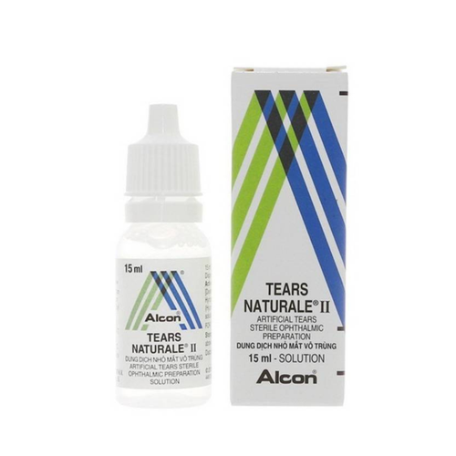 8 X Alcon Tears Naturale II 15ml Lubricant Soothing & Moisturizing Eye Drops - Picture 3 of 6