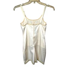 Shaper Waistplace Open Bust Shapewear Body Brief MidThigh Skimmer 16 18 XXL NEW