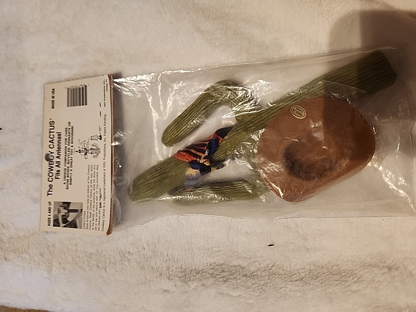 Vintage Cowboy Cactus Antenna Topper Car Decor Sunglasses Bandana Hat Rubber NEW eBay