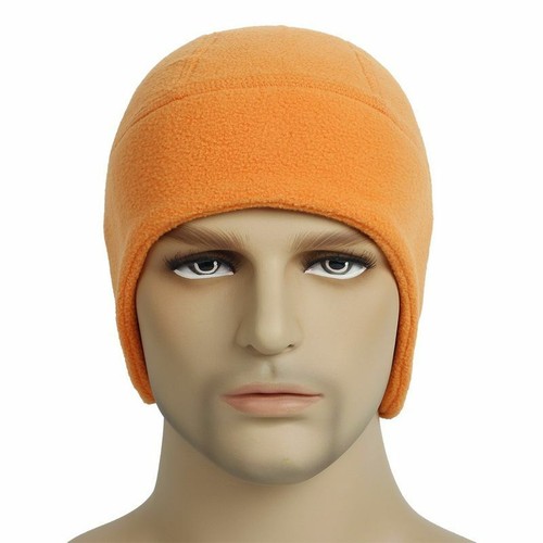 Cappello unisex da esterno antivento invernale caldo in pile campeggio tattiche di caccia berretto a cupola - Foto 11 di 22