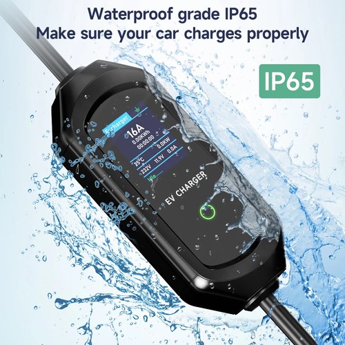 AFEEV Type 2 Portable EV Charger 7KW 32A 1Phase Type1/GBT EVSE Cable CEE Plug - Picture 15 of 20