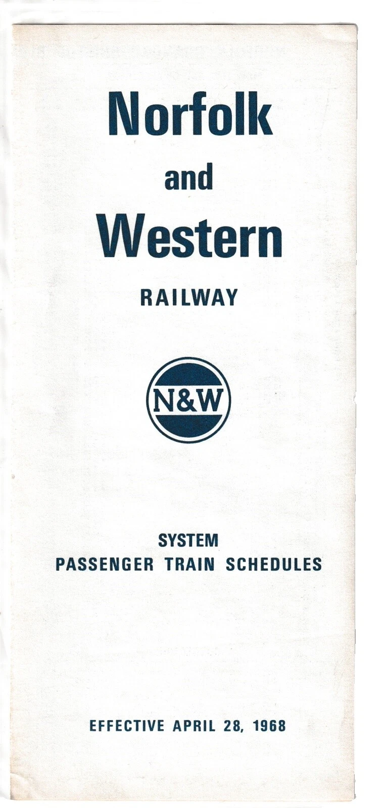 1968 Railroadiana & Trains