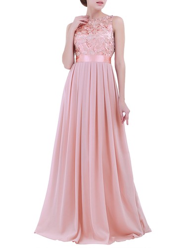 Womens Bridesmaid Dress Evening Party Cocktail Maxi Dress Formal Prom Ball Gown - Picture 39 of 58