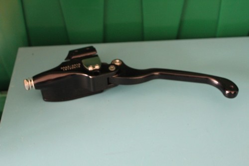 PERFORMANCE MACHINE 0062-2910-BM BLACK CONTOUR CONTRAST RH BRAKE LEVER Harley - Picture 5 of 6