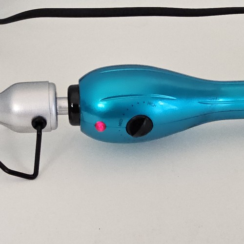 Bed Head BH320 Tourmaline Ceramic Bubble Curling Iron Wand, Turquoise / Tested - Picture 3 of 9