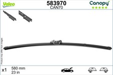 VALEO 583970 Scheibenwischer für ALPINA,BMW,CADILLAC,JAGUAR,MERCEDES-BENZ,NISSAN,SMA