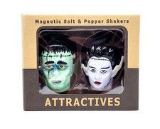 Pacific Giftware Mr.  Mrs. Frankenstein Salt and Pepper Shakers Set