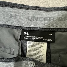 Under Armour Shorts Mens Size 30 Grey Chino Performance Stretch Golf