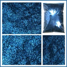 2lb Pro Metal Flake - Deep Ocean Blue - .004", .008", .015", or .025",  (907g)