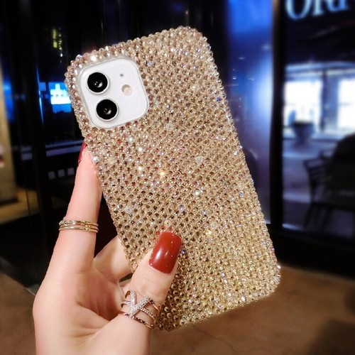 Pour iPhone 16 Plus Coque Paillettes Luxe Diamant Strass 3D pour Femme Fille - Photo 36 sur 50