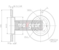 2 St. Bremsscheibe Maxgear 19-2217 Vorderachse FüR Hyundai