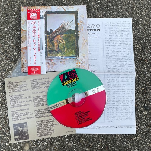 Led Zeppelin: ""IV"" CD Mini Album Jacke Japan wie neu Atlantic WPCR-11614 - Bild 4 von 7