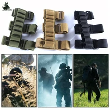 8 Rounds Gun Ammo Storage Shotgun Shell Holder Adjustable Forearm Magazine Pouch