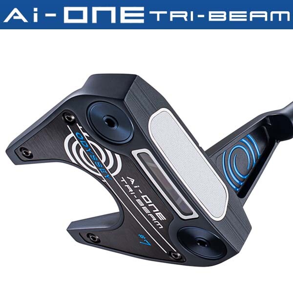 ODYSSEY 2024 AI ONE TRI-BEAM #7 CH Putter StrokeLab RH With