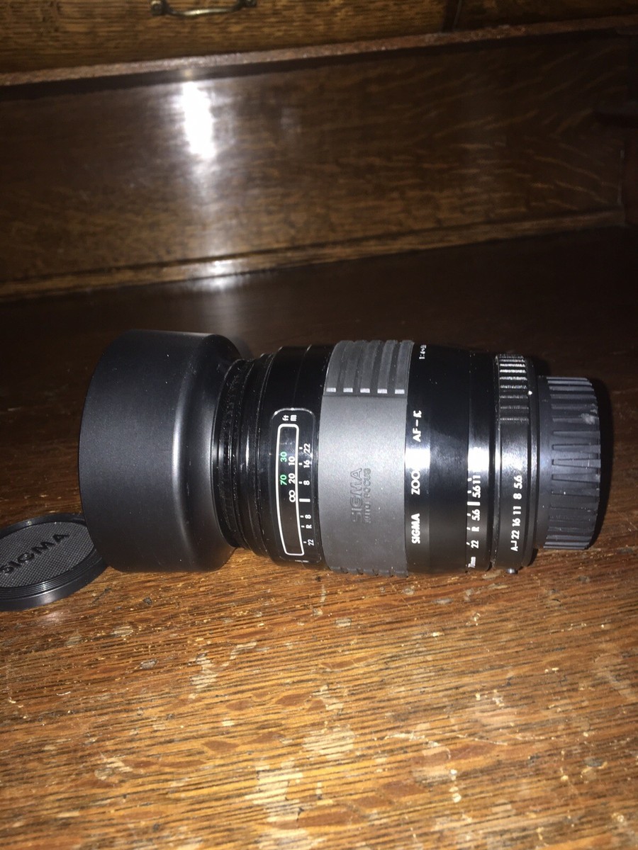 Sigma Multi Coated Lens Made In Japan 1:4-56 F=70 -210 mm