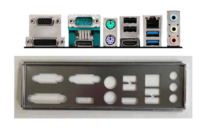 H410M PRO-C Motherboard IO Shield I/O For MSI Shield Backplate OEM | eBay