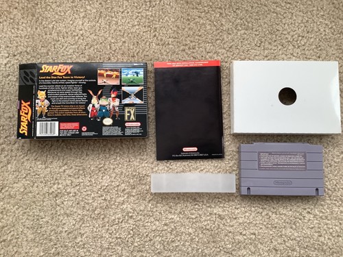 Star Fox( Super Nintendo 1993 Nintendo) Complete- Excellent Condition - Picture 2 of 23