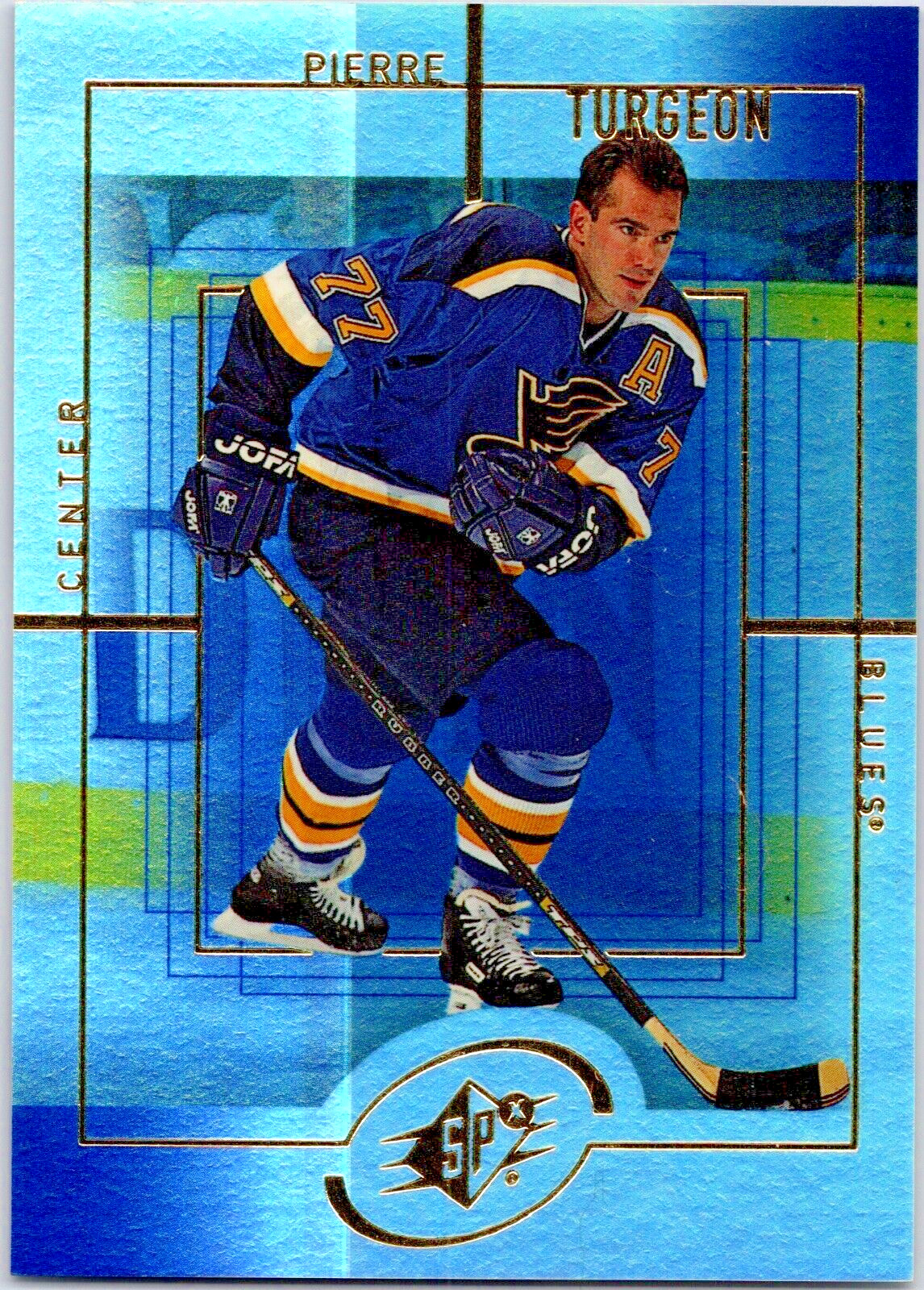 1999-00 Upper Deck SPx #134 Pierre Turgeon St. Louis Blues