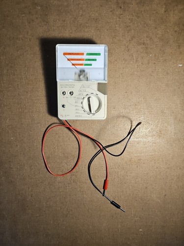 Rare Vintage Micronta 22-032A Battery Tester - UNTESTED
