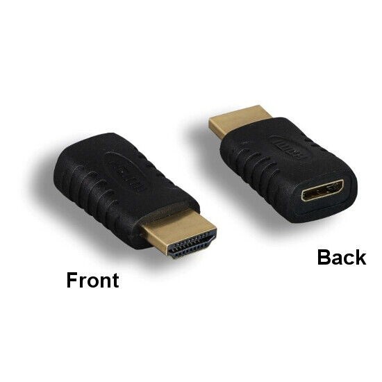 Kentek HDMI Male To Mini HDMI Type C Female Adapter Gold Kentek HDMI Male To Mini HDMI Type C Female Adapter Gold