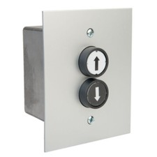 Pulsante da incasso 2 tasti azionamento porta garage porta avvolgibile macchine cancello industriale