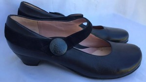 Womens Beautifeel Paris Black Leather Mary Janes Shoes Size 42 | eBay