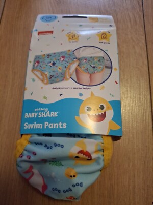 BABY HAI BADEHOSEN - 1 PACK - KLEIN 6-12 MONATE WIEDERVERWENDBAR - WINZIG ZU KLEIN