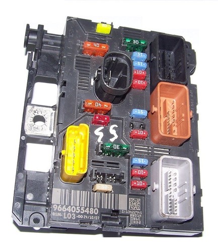Peugeot 207 307 Citroen C2 C3 BSM L03 Sicherungskasten Steuergerät 9664055480 /3